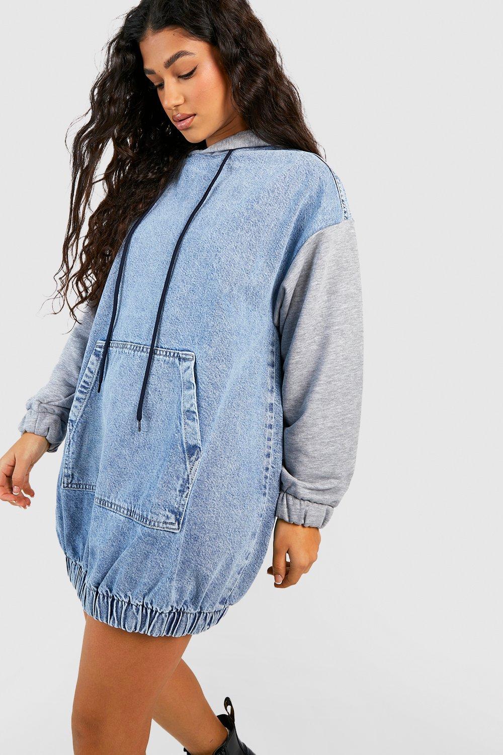 Boohoo clearance hoodie dress